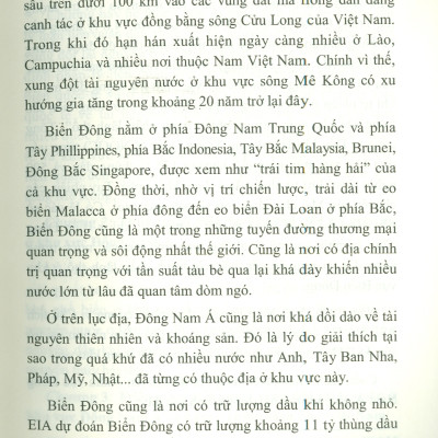 Giải Quyết Xung Đột Tài Nguyên Ở Khu Vực Đông Nam Á (Resolving Resource Conflicts In Southeast Asia) (Sách chuyên khảo)