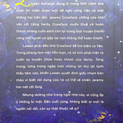 Verity - Bí Mật Bị Chôn Vùi