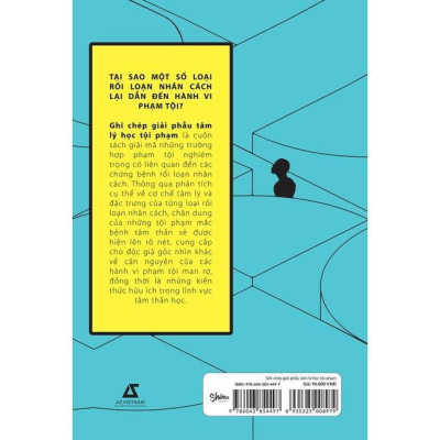 Sách - Ghi Chép Giải Phẫu Tâm Lý Học Tội Phạm - AZ Việt Nam