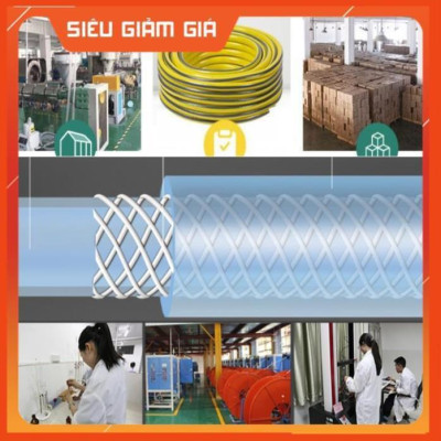 Bộ dây vòi xịt nước rửa xe, tưới cây . tăng áp 3 lần, loại 7m, 10m 206701-1 đầu đồng,cút, + tặng khăn phượt