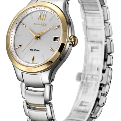 Đồng Hồ Nữ Citizen Dây Thép Không Gỉ EO1164-54A - Mặt Trắng (Sapphire)