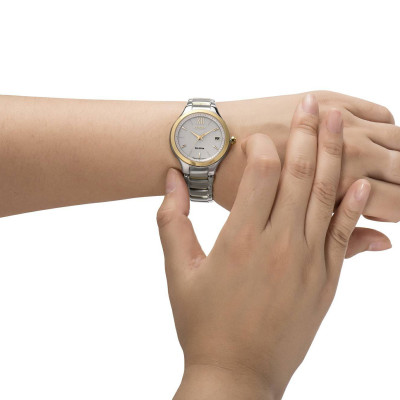 Đồng Hồ Nữ Citizen Dây Thép Không Gỉ EO1164-54A - Mặt Trắng (Sapphire)