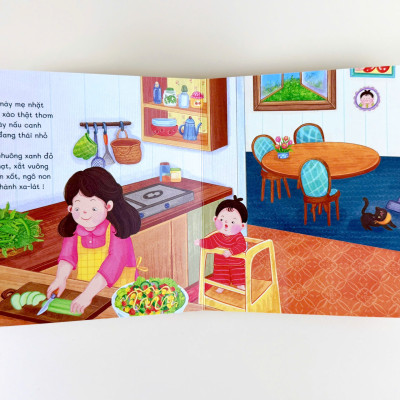 Sách - Bộ Ăn Dặm Hạnh Phúc (3 Cuốn Giấy Bồi Cứng Cho Bé Từ 1 Tuổi+)