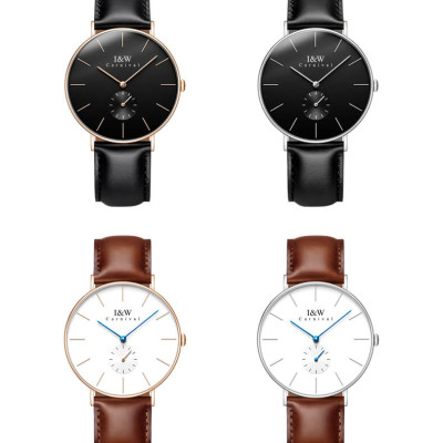 Đồng Hồ Nam I&W Carnival 8848G Chính Hãng Full Box Chống Nước Kính Chống Xước Dây Da Cao Cấp BH24T (Máy Pin-Quartz)