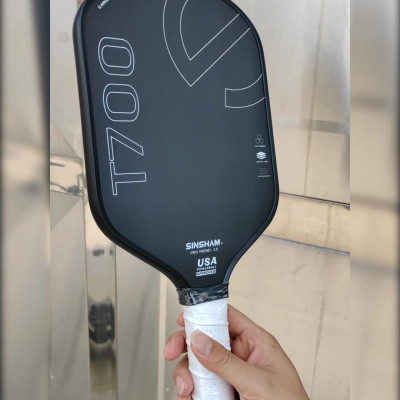 Vợt Pickleball Mặt Nhám T700 Cacbon Siêu Bền, Đồ Dày Vợt 16mm Đại Nam Sport + Tặng Kèm Túi Chống Sốc Và 4 Bóng