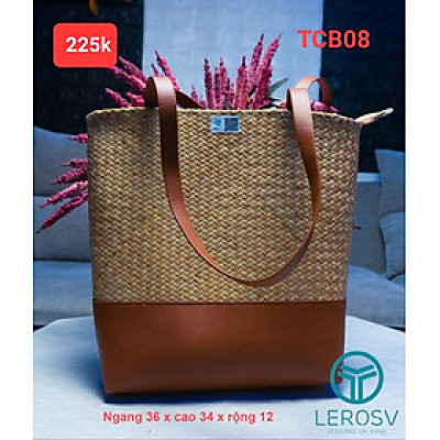 TÚI CỎ BÀNG THỜI TRANG LEROSV ECO