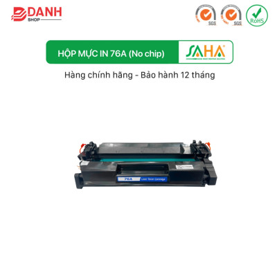 Hộp mực in 76A SAHA Dùng cho máy in HP - Hàng Chính Hãng (Đóng Hộp)
