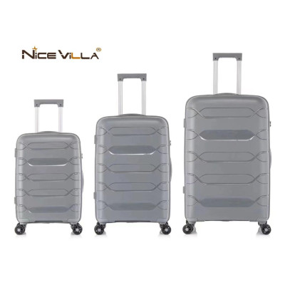 [Hỏa Tốc HCM] Vali Nhựa Dẻo PP Thời Trang NiceVilla Chống Va Đập Size 20inch & 24inch & 28inch