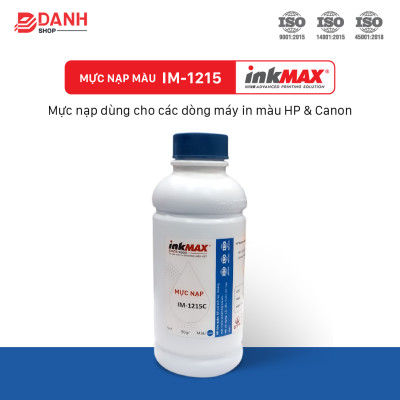 Mưc nạp LASER MÀU cho máy HP Color Laser CP 1215/1515/1518/1525/ CM 1300... Canon LBP 5050... ( inkMAX IM-1215 )
