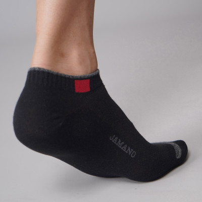 Combo 10 đôi tất vớ nam cổ ngắn Cotton Organic kháng khuẩn khử mùi JAMANO