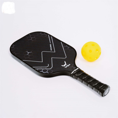 Vợt Pickleball Vigor Chất liệu Carbon màu đen
