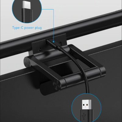 Đèn treo màn hình máy tính laptop hiệu Baseus - DGIWK-01 - Hàng nhập khẩu 