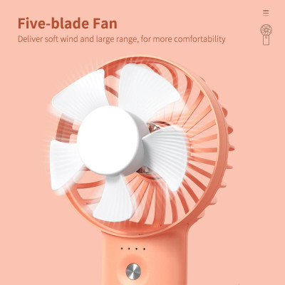 Quạt USB cầm tay Yoobao Y-F3 để bàn Trắng 3000mAh