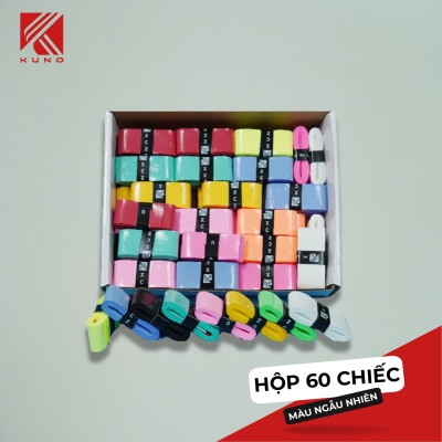 Quấn Cán Vợt Cầu Lông Kuno, Dày, Êm Tay, Chống Trơn, Chuyên Dùng Cho Vợt
