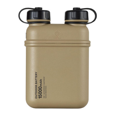 COMBO Pin Dự Phòng 15000 mAh Và Đèn LED Dã Ngoại 12W NESTOUT - Hàng Chính Hãng - ELECOM OFFICIAL SHOP