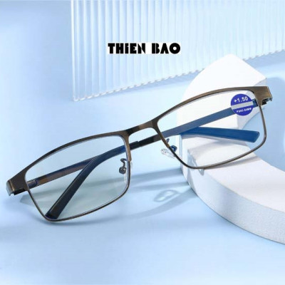 Kính lão thị, kính viễn thị đọc chữ Nam nữ toàn viền hợp kim sang trọng KDM92 hàng đẹp tròng Nhật chuẩn độ bền sang