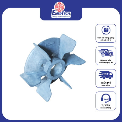 Cánh quạt nhôm cho motor công nghiệp, cánh quạt nhôm động cơ điện framesize 315 - 355, 2P