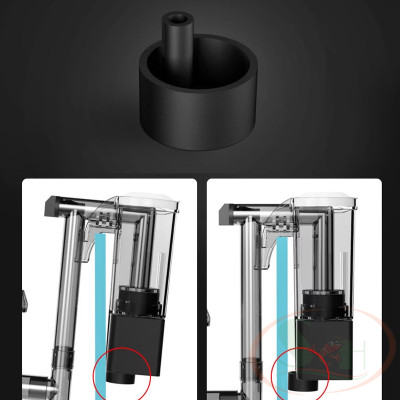 Lọc thác Sobo Slim Hanging Filter 618H, 628H, 638H mini treo bể cá tép thủy sinh