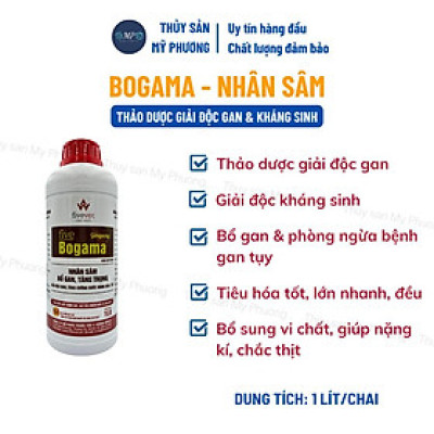 Thảo dược giải độc gan Bogama tăng cường phục hồi chức năng phòng ngừa gan thận tăng trọng tôm thẻ cá lươn ếch ốc ba ba
