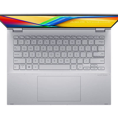 Asus Vivobook S 14 Flip TP3402VA-LZ632W (Intel Core i5-13420H | 16GB | 512GB | Intel UHD | 14 inch WUXGA IPS | Win 11 | Bạc) - HÀNG CHÍNH HÃNG