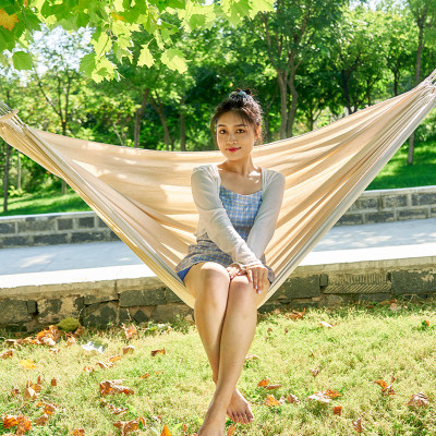 Võng vải canvas Suncojia chịu lực 200kg tiện lợi cho du lịch cắm trại sân vườn