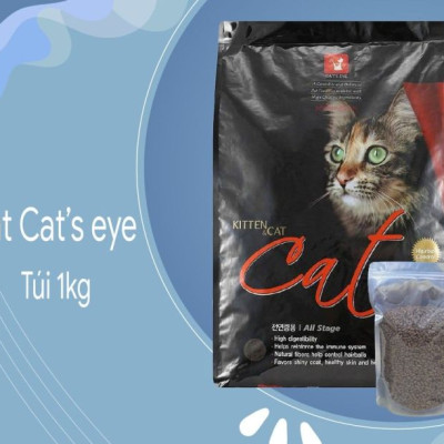 Túi chiết 1kg - Thức ăn hạt cho mèo Catsrang xuất xứ Hàn Quốc thơm ngon