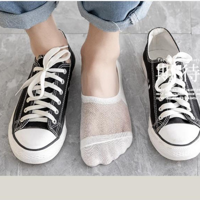 Bộ 5 đôi tất lưới nữ cổ thuyền Basic