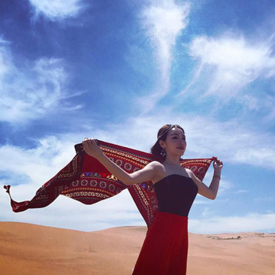 KHĂN CHOÀNG ĐI BIỂN THỔ CẨM VS43