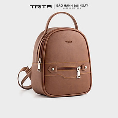 Balo Trita ( Thời trang nữ phong cách năng động cỡ trung - Balo da RBA25 )