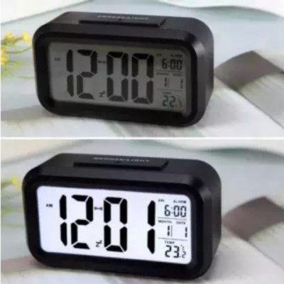 Đồng Hồ Thông Minh Đồng Hồ Báo Thức có Đèn Nền Đồng Hồ điện tử Kỹ Thuật Số Sáng Tạo 206758
