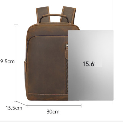 Balo nam DA BÒ THẬT, balo laptop phong cách mới – BEE GEE BLND9048