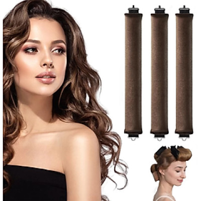 THANH UỐN TÓC XOĂN KHÔNG DÙNG NHIỆT TẠO ĐỘ CONG PHỒNG LỚN, XOĂN SỢI LỚN