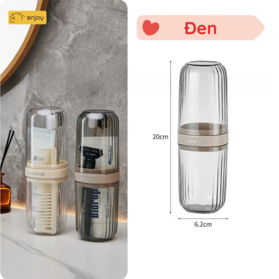 Hộp Đựng Bàn Chải Đánh Răng Đồ Dùng Du Lịch (Cao Cấp) - Hôp Đựng Kem Đánh Răng Du Lịch Phượt Dã Ngoại Văn Phòng