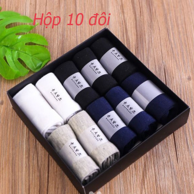 Tất Nam Chống Thối Cổ Ngắn 10 Đôi