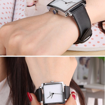 Đồng Hồ Nữ Julius Hàn Quốc JA354A Dây Da Cá Tính