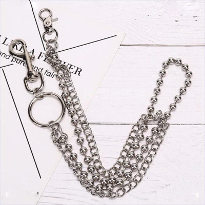 ROCK Dây xích trang trí quần Jeans phong cách hip hop thời trang unisex