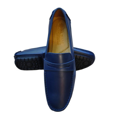 Giày Mọi Nam Đế Âm Da Bò Thật TiTi ĐÔ Cao Cấp GDA254d