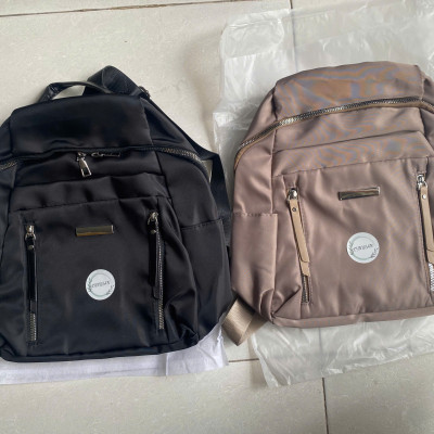 Balo Nữ Cao Cấp, Balo Nữ Dây Kéo Đôi Vải Oxford Chống Thấm, Nhiều Ngăn Rộng Rãi Tiện Dụng, Balo Đi Chơi, Du Lịch, Dã Ngoại