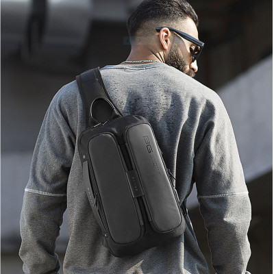 Túi đeo chéo đeo ngực nam cao cấp phong cách châu âu