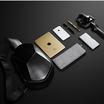 Túi đeo chéo đeo ngực nam đa chức năng cao cấp phong cách châu âu cá tính