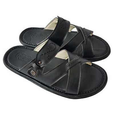 Dép Nam BIGGBEN Da Bò Thật Cao Cấp DN328