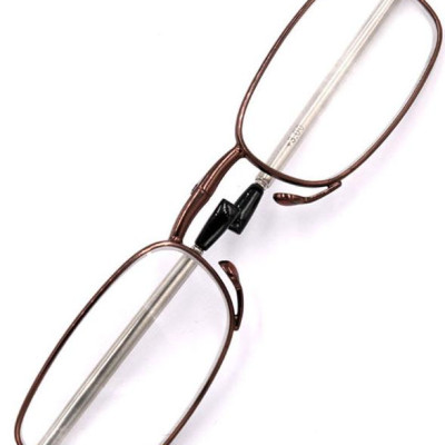 Kính lão gọng xếp 868 màu nâu tròng lão từ 1 độ đến 4 độ