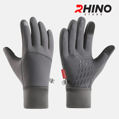 Găng tay mùa đông, giữ ấm Rhino G401 nam nữ chống gió gọn nhẹ, ôm tay