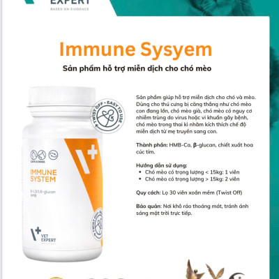 [ 30 viên ] Vet Expert bổ sung vitamin & khoáng , tăng cường miễn dịch, chăm sóc da và lông , xương khớp cho chó và mèo