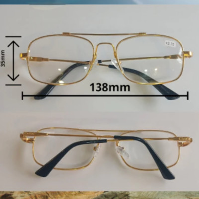 Kính lão đọc sách gọng dẻo titan có độ 0.5-4 độ cho người già kính viễn thị gọng titan