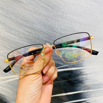 Gọng kính cận T3121 chất liệu titan thời trang mắt kính OURESS nam nữ siêu nhẹ siêu bền
