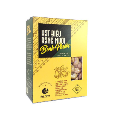 Túi quà tặng hạt điều Bình Phước không vỏ lụa loại A+