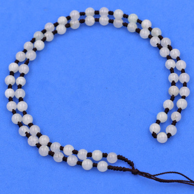 Dây vòng đeo cổ đá thạch anh trắng DHT1