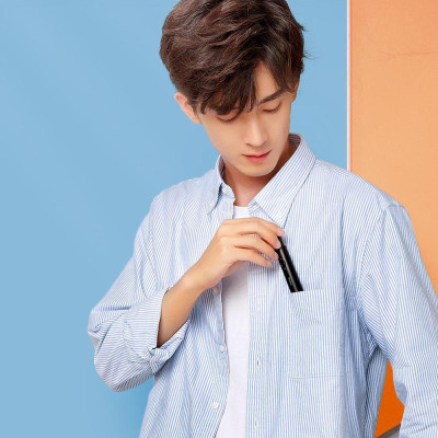 Máy tỉa lông mũi cầm tay, Đầu cắt hai lưỡi xoay 360 °, có thể tháo rời, dễ dàng vệ sinh