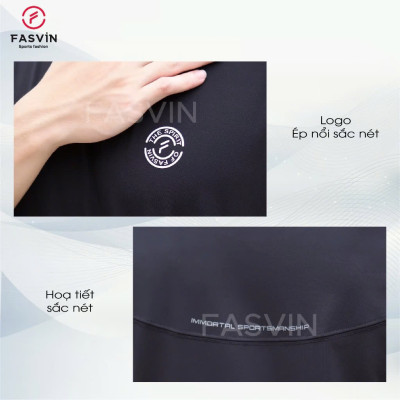 Bộ Quần Áo Thể Thao Nam FASVIN AT25663.HN Mềm mại co giãn thoáng mát